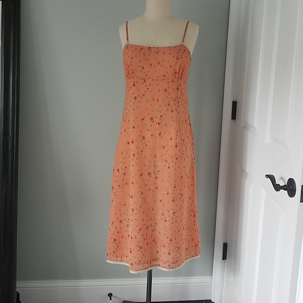 Free people peach dress